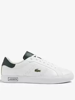 image of Lacoste Powercourt 2.0 Trainer, White, Size 10, Men