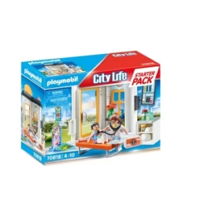 Image of Playmobil Starter Pack Pediatrician Playset