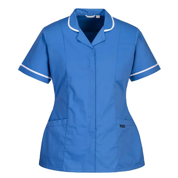 Image of Portwest Womens Stretch Classic Healthcare Tunic LW17WHRXL Colour: White