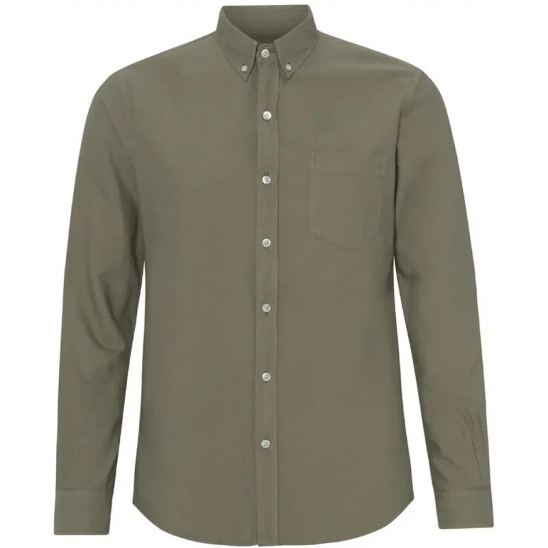 Image of Colorful Standard Shirt Colorful Standard Organic dusty olive Vert Unisex XL