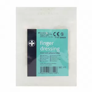 image of Reliance Medical Finger Dressing Adhesive Fixing 35mm Pack of 10 310