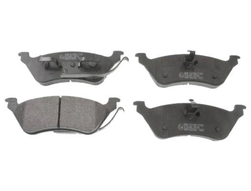 Image of Blue PRINT ADA104203 Brake pad set Rear Axle, with piston clip Brake Pad Set,disc brake (402)