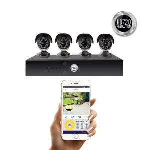 Image of Yale Smart HD720p 4-Camera CCTV System