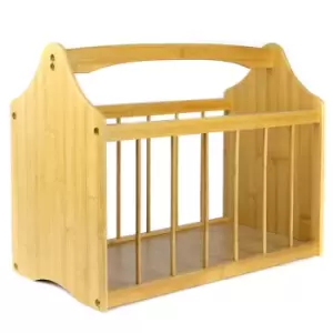 Image of Bamboo Magazine & Newspaper Rack M&W