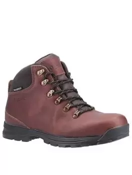 Image of Cotswold Kingsway Leather Walking Boots - Brown, Size 7, Men