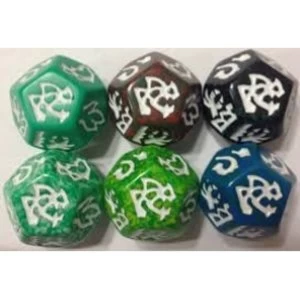 Image of Dragon Dice Green Wyrm Set