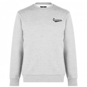 image of Converse Nova Crew Sweatshirt Mens - Grey Heather