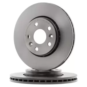 Image of BREMBO Brake disc MERCEDES-BENZ,RENAULT,NISSAN 09.A727.21 4154200001,4154200701,A4154200001 Brake rotor,Brake discs,Brake rotors A4154200701
