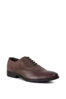 Image of Two Colour Oxford Brogue Shoe