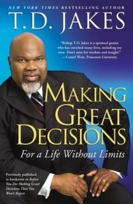 Image of Making Great Decisions by T.D Jakes Book