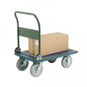 Image of Slingsby Pressed Steel Platform Truck Chrome 383495