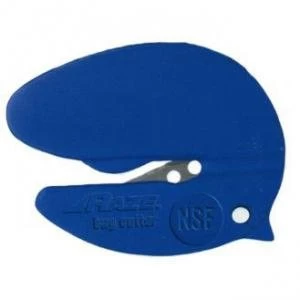 image of Pacific Handy Cutter Raze NSF Bag Cutter Tape Splitter Blue Ref