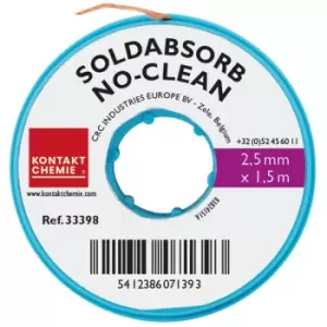 image of Kontakt-Chemie 33398-AA Soldabsorb No Clean 1.5m x 2.5mm