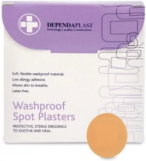 image of reliance medical Washproof Plasters For Fingertips