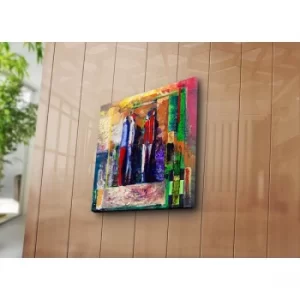 Image of 4545K-103 Multicolor Decorative Canvas Painting