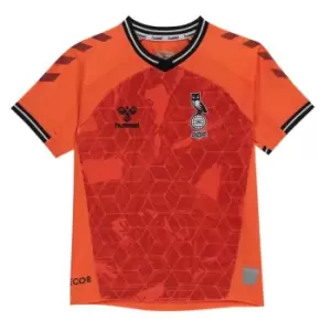 image of Hummel Oldham Athetic Training T-Shirt Junior Boys - Orange