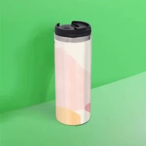 Image of Bubble Pattern Stainless Steel Travel Mug