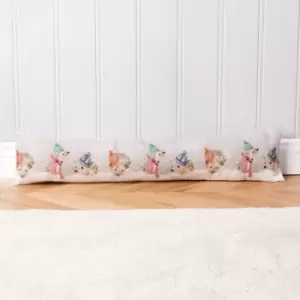 image of Evans Lichfield Snowy Hedgys Draught Excluder MultiColoured