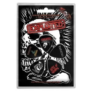 image of The Exploited - Skull Plectrum Pack