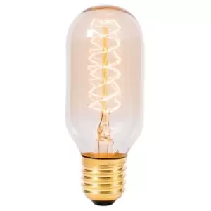 Bell 40W Vintage Tubular Twisted Filament Lamp - Amber (ES/E27) - BL01492