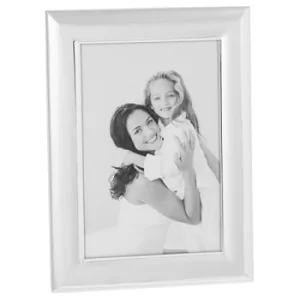 Image of Silver Plated Modern Frame 5x7
