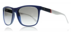 image of Tommy Hilfiger 1281/S Sunglasses Blue / Red / White FMC 56mm