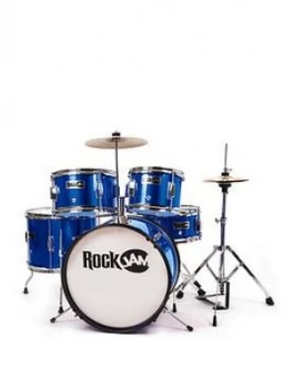 image of Rockjam Rj105 5 Piece Junior Drum Set