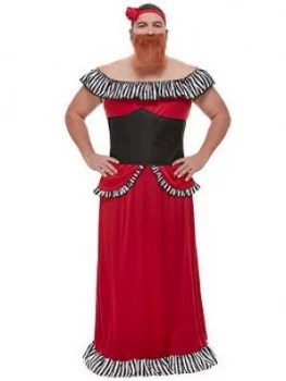 Image of Bearded Lady Costume, One Colour, Size L, Women