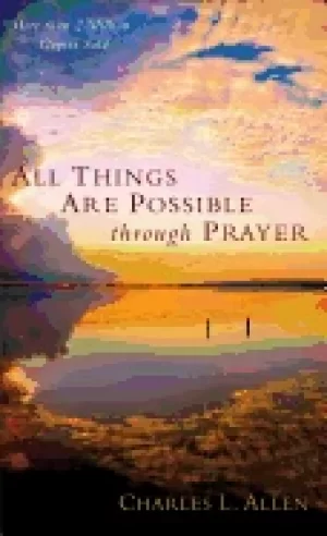 Image of all things are possible through prayer