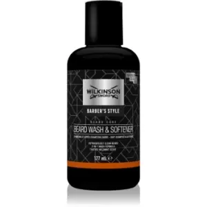 Image of Wilkinson Sword Barbers Style Beard Wash & Softener beard shampoo 177 ml