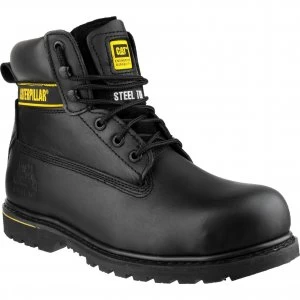 Image of Caterpillar Mens Holton Safety Boots Black Size 10