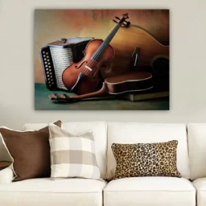 Image of 232167919_70100 Multicolor Decorative Canvas Painting
