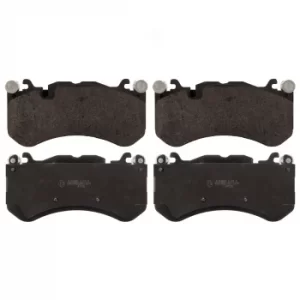 Image of Brake Pad set 116141 by Febi Bilstein Front Axle