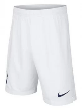 image of Boys, Nike Youth Tottenham 19/20 Home Shorts, Navy, Size XL