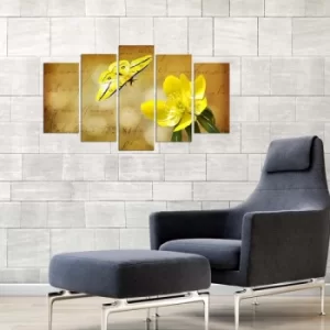 Image of 5MX-24 Multicolor Decorative MDF Painting (5 Pieces)
