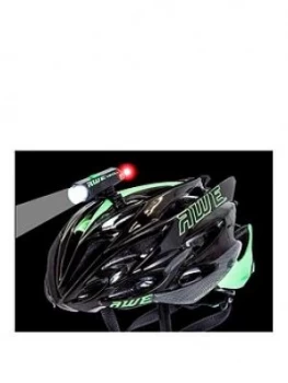 image of Awe Awe Rechargeable 150 Lumens Twin LED Helmet Light