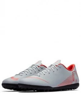 Image of Nike Mens Mercurial Vapor 12 Club Astro Turf Football Boots Wolf Grey Size 10 Men