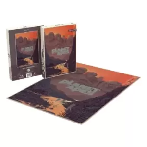 Image of Planet of the Apes Jigsaw Puzzle Mount Rushmore (1000 pieces)