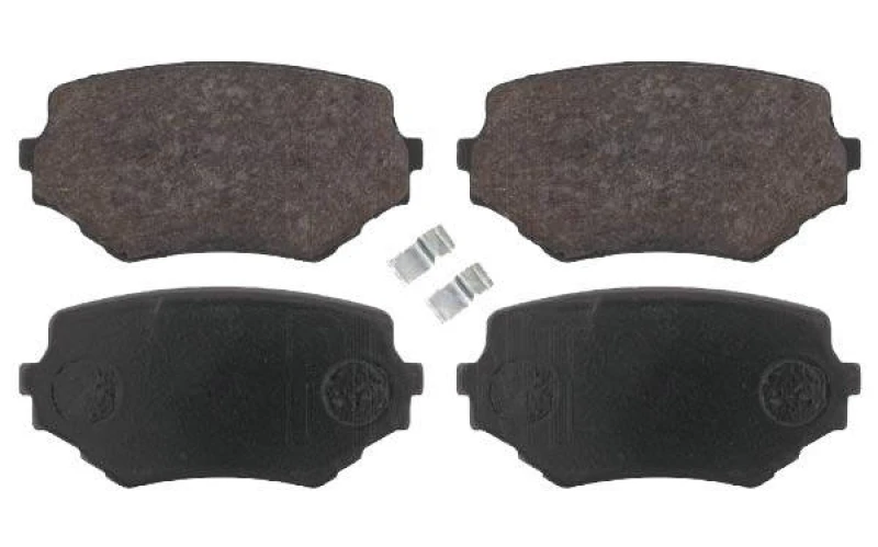 Image of Blue PRINT ADK84222 Brake pad set Front Axle, with acoustic wear warning Brake Pad Set,disc brake (402)