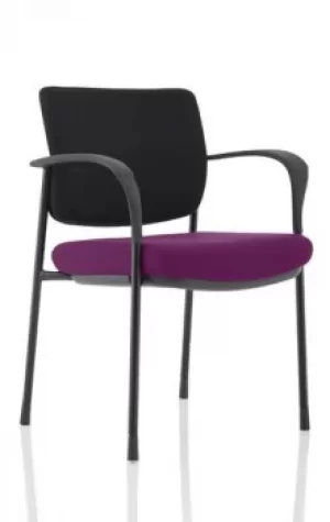 Image of Brunswick Deluxe Black Frame Bespoke Seat Tansy Purple