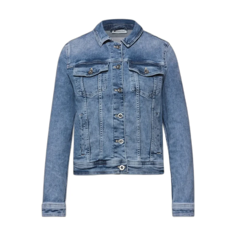 Image of Street One Womens denim jacket Street One QR Style Bleu Female 34 212920-17790