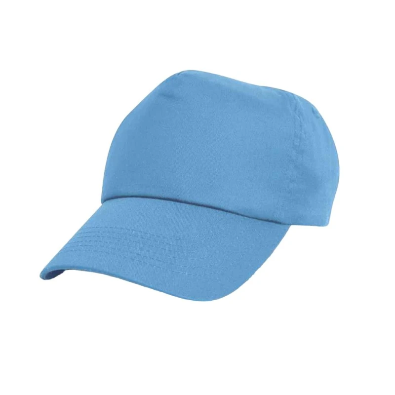 Image of Result Womens Cotton Baseball Cap in Light Blue Light Blue Female One Size