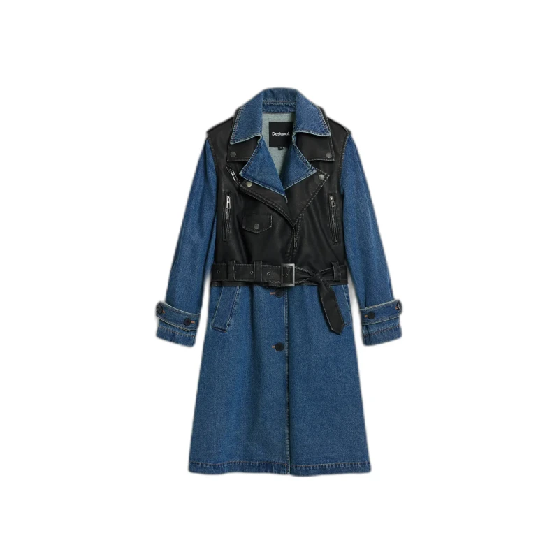 Image of Desigual Womens denim jacket Desigual Bleu Female S
