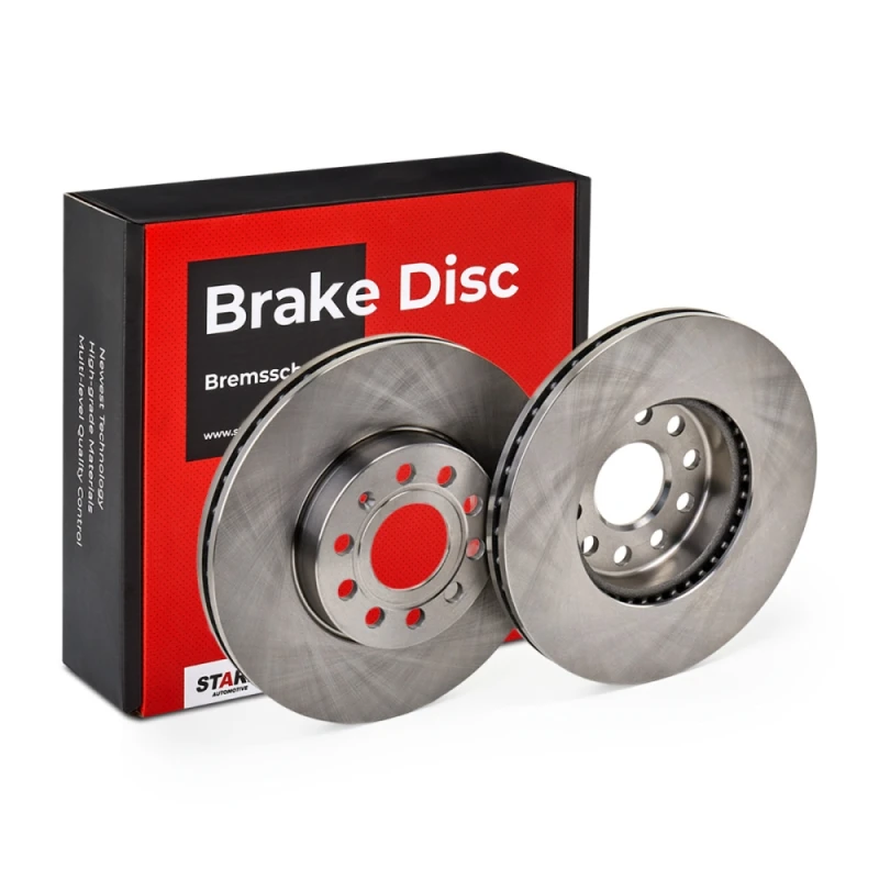 Image of STARK SKAD-2027 Brake disc Front Axle, Vented, Cast Iron, Uncoated, Untreated, without bolts/screws Cast Iron Brake Disc (82)