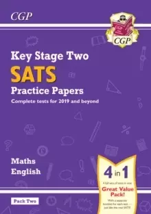 Image of New KS2 Maths & English SATS Practice Papers: Pack 1 - for the 2022 tests (with free Online Extras)