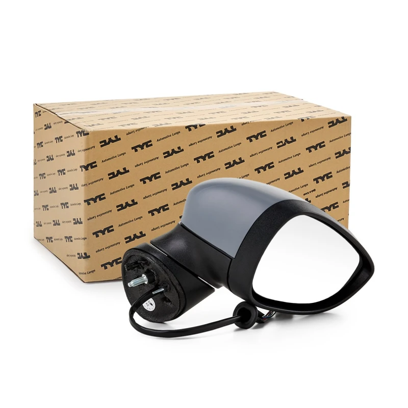 Image of TYC 310-0223 Wing mirror Right, Heatable, primed Outside Mirror (50)