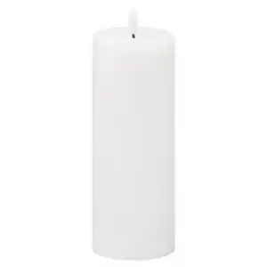 Image of Luxe Collection Natural Glow 3x8 LED White Candle