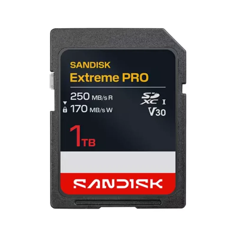 Image of SanDisk Extreme Pro SD UHS-I 1TB SD 250MB/s