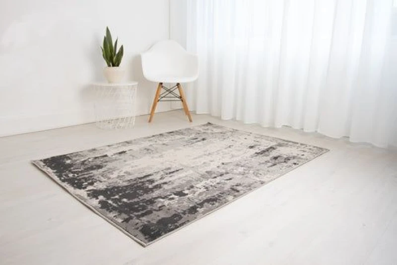 Image of Rugstyle BALLETTO 10R4 L.Grey/Anthra unisex 200x290cm