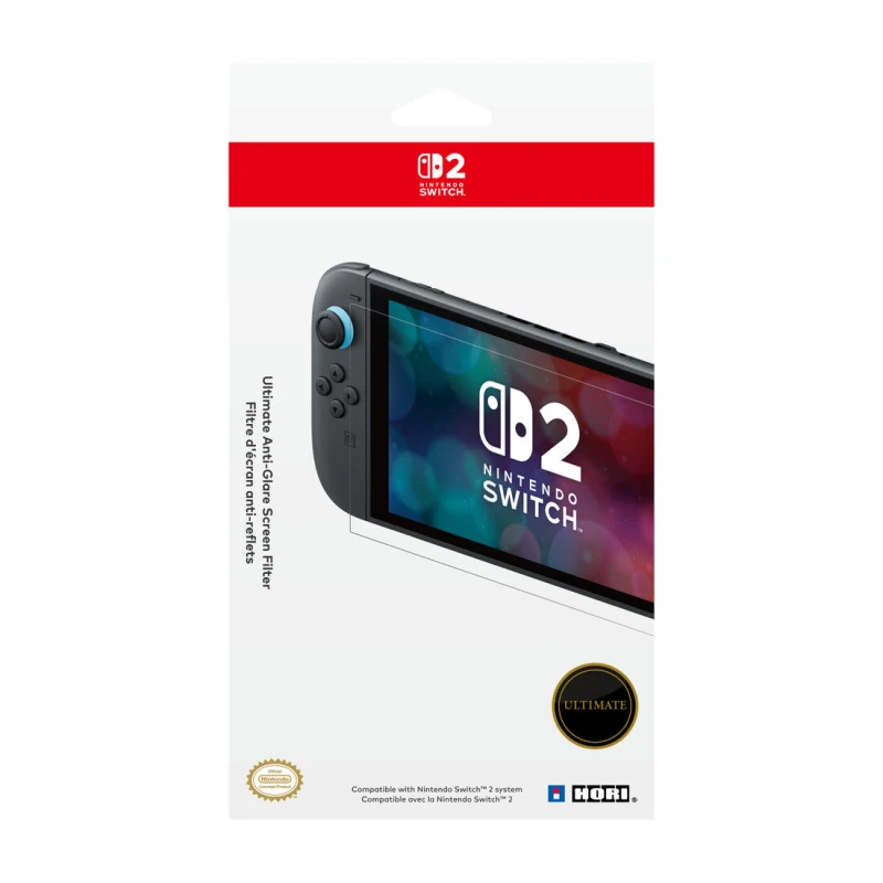 Image of Hori Hori Ultimate Anti-Glare Screen Filter for Nintendo Switch 2 NSX-058E